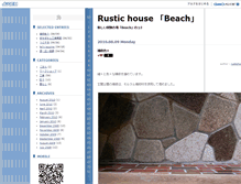 Tablet Screenshot of beach.rustichouse.jp